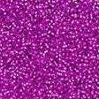 Czech Seed Bead 10/0 Silver Lined Dyed Light Mauve (18225)
