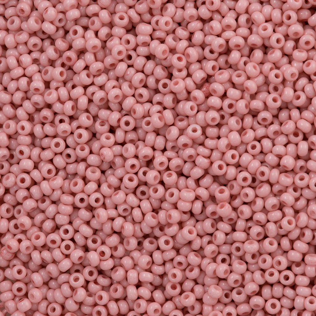 Czech Seed Bead 10/0 Dyed Pink Solgel (03193)
