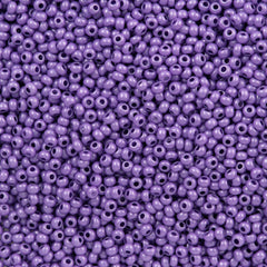 50g Czech Seed Bead 10/0 Shiny Violet (16728)
