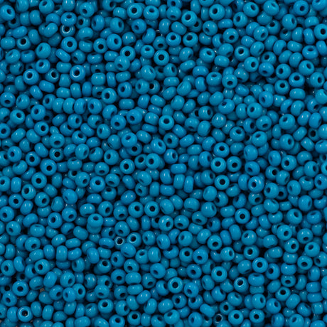 Czech Seed Bead 10/0 Opaque Bluejay (33220)