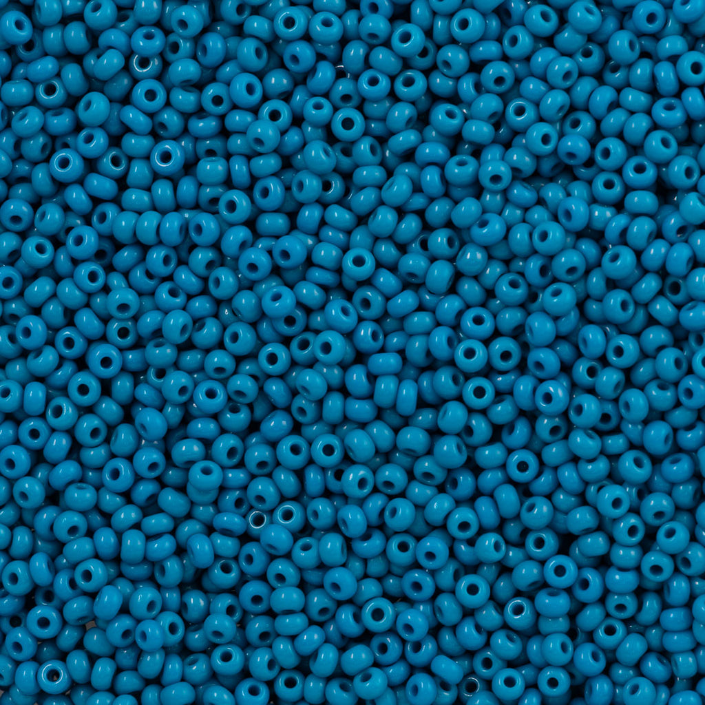 Czech Seed Bead 10/0 Opaque Bluejay (33220)