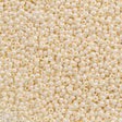 Czech Seed Bead 10/0 Opaque Pearl Eggshell (46113)