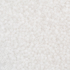 Czech Seed Bead 11/0 Snow White Alabaster 2-inch Tube (02090)