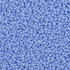 Czech Seed Bead 11/0 Opaque Powder Blue 2-inch Tube (33000)