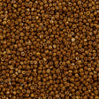 Czech Seed Bead 11/0 Opaque Travertine on White 2-inch Tube (66209)