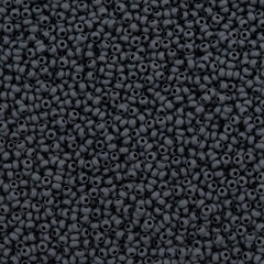 Czech Seed Bead 11/0 Matte Black 50g (23980M)