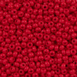 Czech Seed Bead 11/0 Light Red 2-inch Tube (93170)