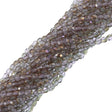 100 Czech Fire Polished 4mm Round Bead Alexandrite Twilight (20210W)