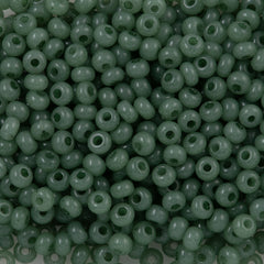 Czech Seed Bead 6/0 Solgel Jade Opal 2-inch Tube (02663)