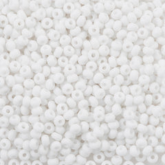 Czech Seed Bead 6/0 Chalk Matte 2-inch Tube (03050M)