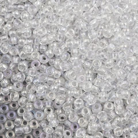 Rayher mix glass seed beads 8/0 3x2,6mm