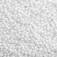Czech Seed Bead 8/0 Opaque Chalk 2-inch Tube (03050)