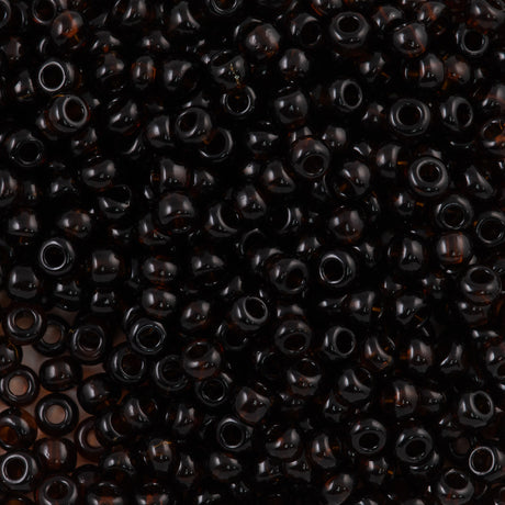 Czech Seed Bead 8/0 Topaz 2-inch Tube (10050)