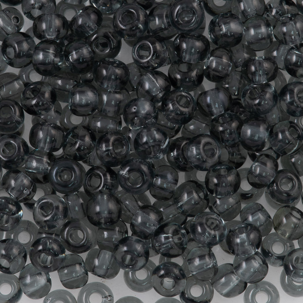 Czech Seed Bead 8/0 Black Diamond 50g (40010)