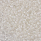 Preciosa Seed Bead 8/0 Crystal Glow In Dark 22g Tube (68102) Light