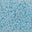 Czech Seed Bead 6/0 Light Green Silver Lined 2-inch Tube (57430)