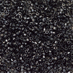 Miyuki Hex Cut Delica Seed bead 11/0 Gunmetal 7g Tube DBC1