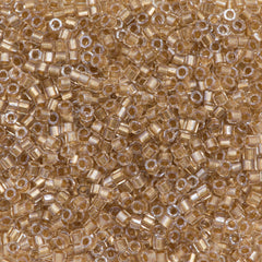 Miyuki Hex Cut Delica seed bead 11/0 Shimmer Bronze 7g Tube DBC907