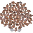 Gemduo Bead 8x5mm Backlit Champagne On Ice 2-Inch Tube (30010BKE)