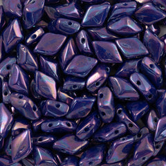Gemduo Bead 8x5mm Royal Blue Nebula 2-Inch Tube (33050NEB)
