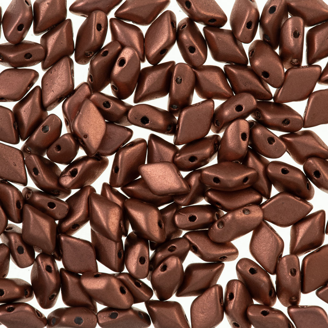 Gemduo Bead 8x5mm Bronze Copper 2-Inch Tube (01780)