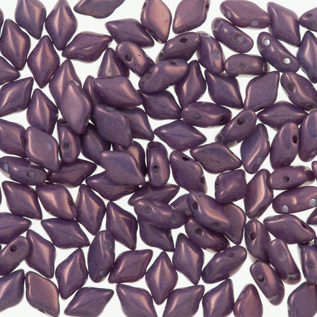 Gemduo Bead 8x5mm Chalk Vega Purple 2-Inch Tube (03000E)