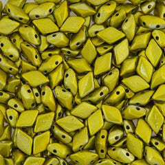 Gemduo Bead 8x5mm Metalust Yellow Gold 2-Inch Tube (24208)