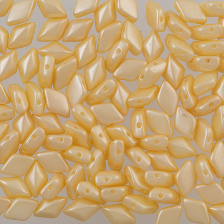 Gemduo Bead 8x5mm Pastel Cream 2-Inch Tube (25039)
