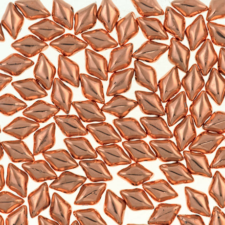 Gemduo Bead 8x5mm Copper Plate 2-Inch Tube (27500)