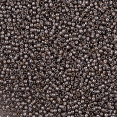 50g Toho Round Seed Bead 11/0 Silver Lined Luster Med Amethyst (1010)