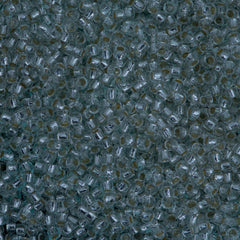 50g Toho Round Seed Bead 11/0 Glow In The Dark Silver Lined Crystal Glow Blue (2701PFS) (glow)