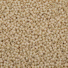 50g Toho Round Seed Beads 6/0 Opaque Buttermilk (51)