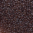 50g Toho Round Seed Bead 8/0 Transparent Lustered Smoky Topaz (114)