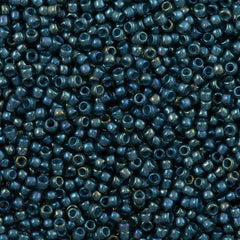 50g Toho Round Seed Bead 8/0 Inside Color Capri Aqua Lined AB (1852)