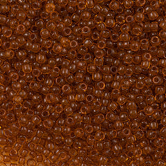 50g Toho Round Seed Bead 8/0 Transparent Marmalade (2154)