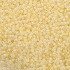 50g Toho Round Seed Bead 8/0 Reflection Cream (2504)