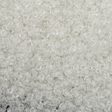 50g Toho Round Seed Bead 8/0 Glow In The Dark Crystal Bright Blue (2711)