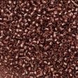 50g Toho Round Seed Bead 8/0 Copper Lined Light Amethyst (746)