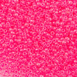 50g Toho Round Seed Bead 8/0 Luminous Neon Pink (978)
