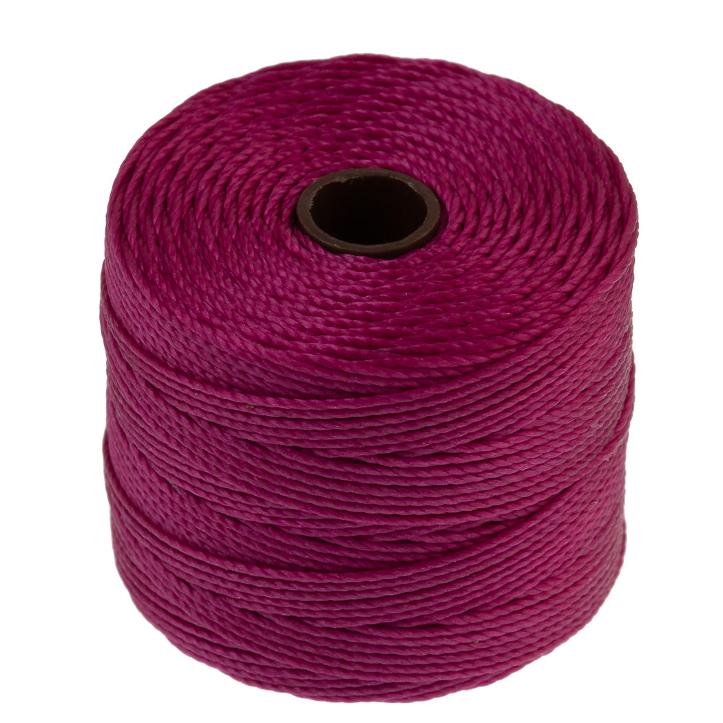 Magenta S-Lon Bead Cord 77 Yard Spool .5mm TEX 210