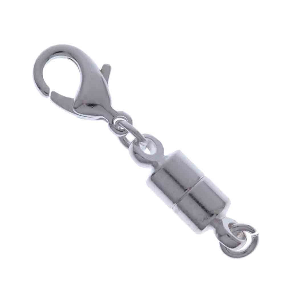 Magnetic Clasp Converter Silver Plated 29x7mm