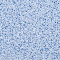 Miyuki Delica Seed Bead 11/0 Opaque Arctic Blue Luster DB1537