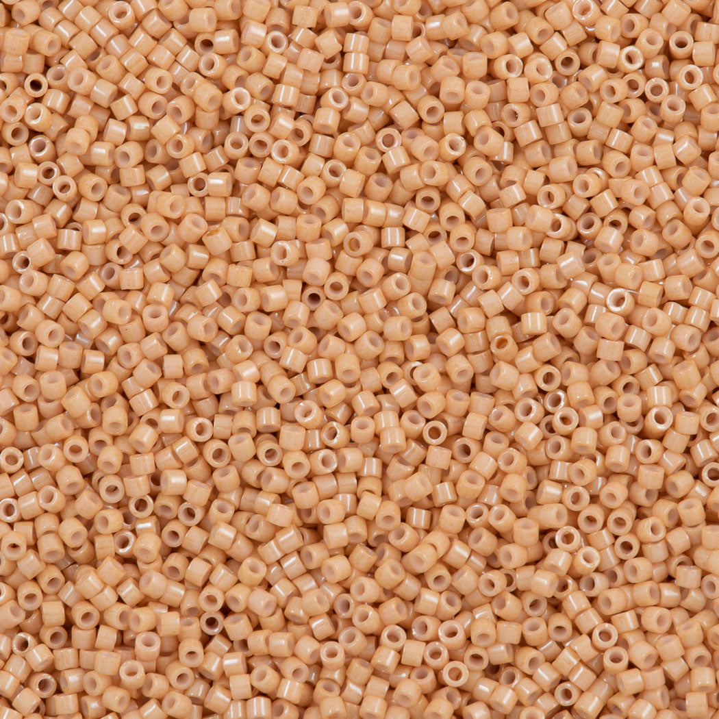 激安特価 Miyuki Delica DB208 Tube 2-inch Tan Opaque 11/0 Bead Seed その他