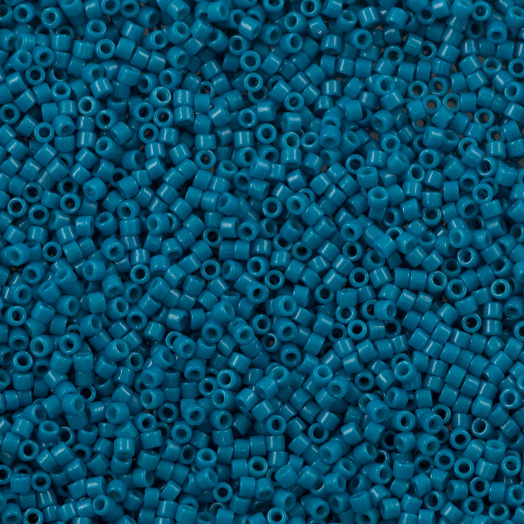 Miyuki Duracoat Seed Beeds 15/0 4494- Opaque Dyed Indigo Navy Blue x8g -  Perles & Co