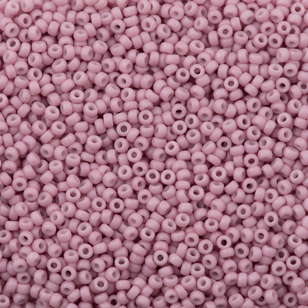 Miyuki Round Seed Bead 11/0 Opaque Matte Light Rose (2024)