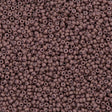 50g Miyuki Round Seed Bead 11/0 Opaque Matte Pale Cocoa (2027)