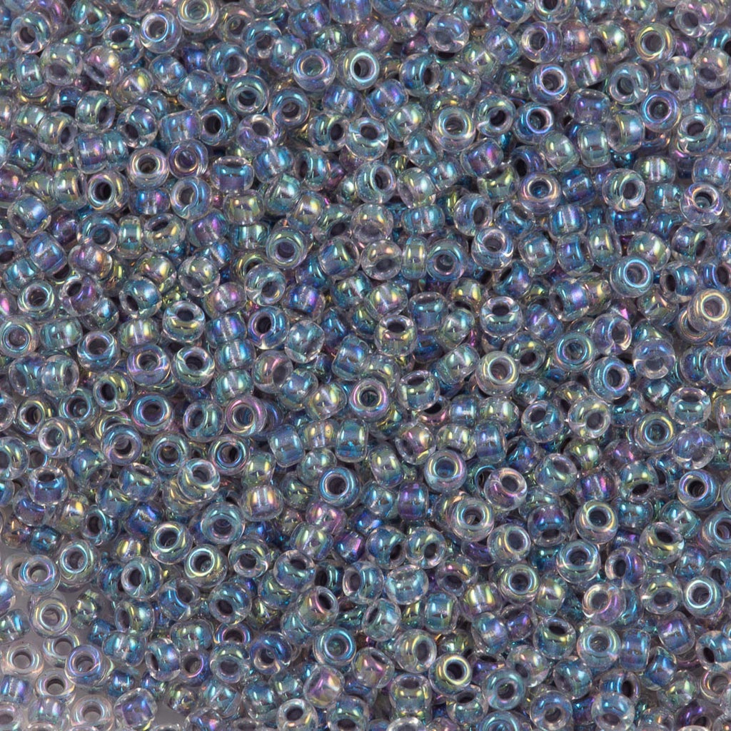 Miyuki Round Seed Bead 11/0 Inside Color Lined Light Purple AB (286)
