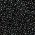 50g Miyuki Round Seed Bead 11/0 Picasso Smoky Black (4511)