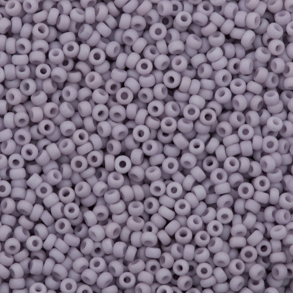 Miyuki Round Seed Bead 11/0 Opaque Matte Light Mauve (2025)