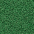 50g Miyuki Round Seed Bead 11/0 Duracoat Matte Galvanized Dark Mint Green (4214F)